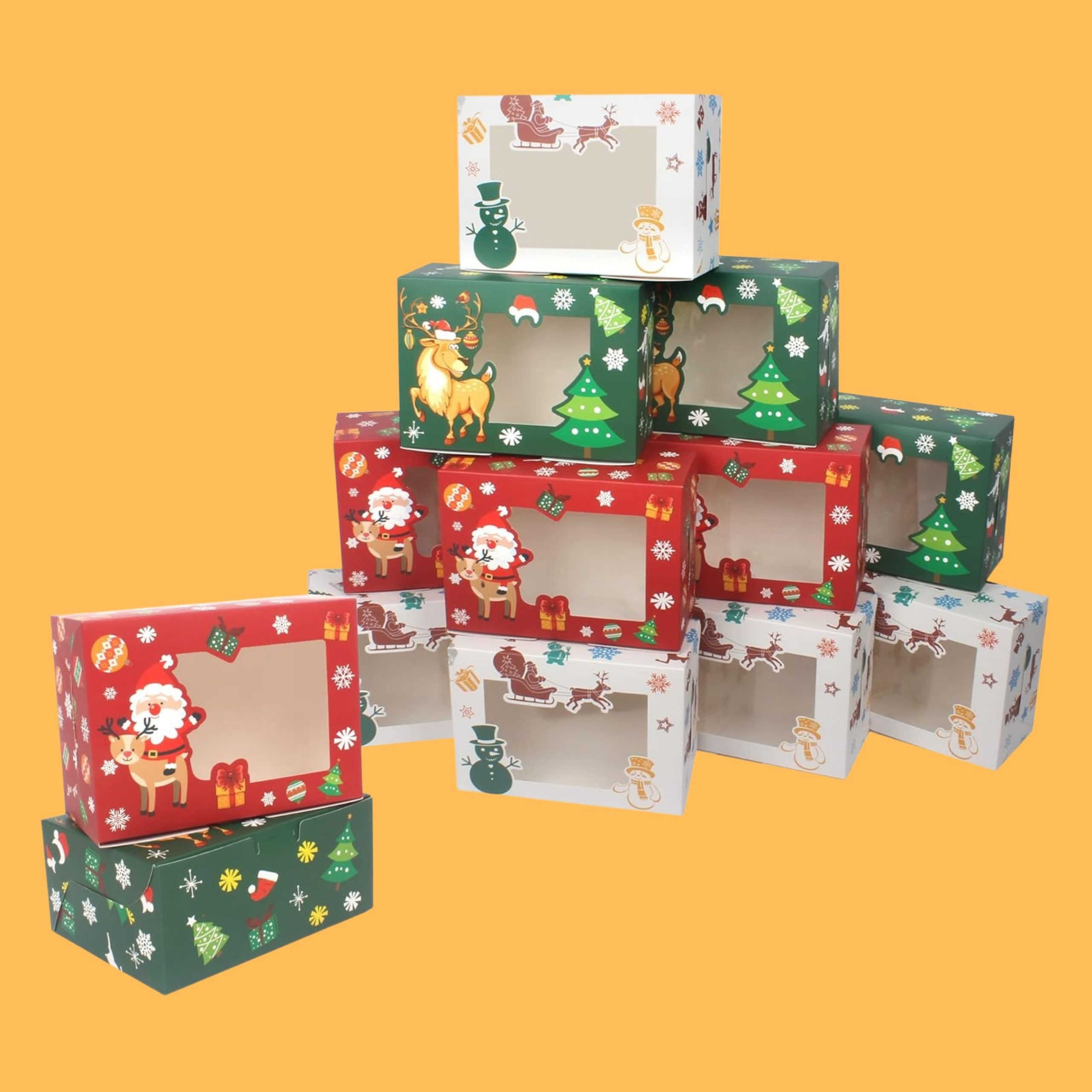 Enhance Your Holiday Gifts with the Best Christmas Cookie Packaging Boxes