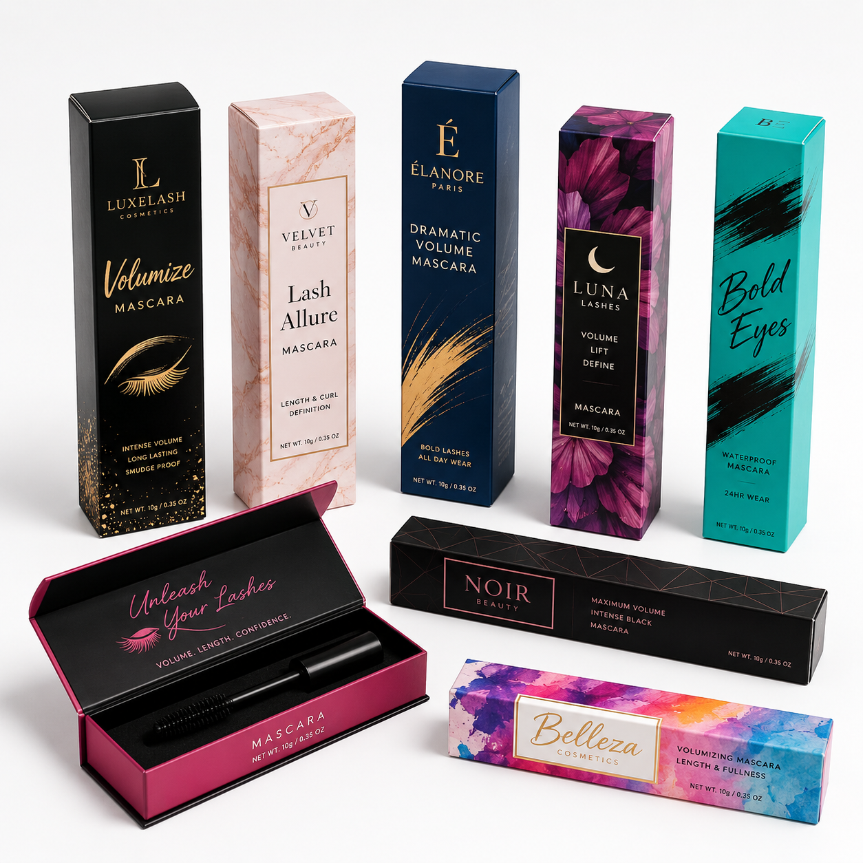 Premium Custom Mascara Boxes: Stylish Packaging for Your Brand