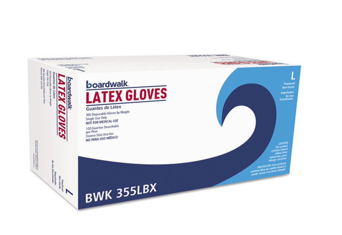 Latex glove boxes